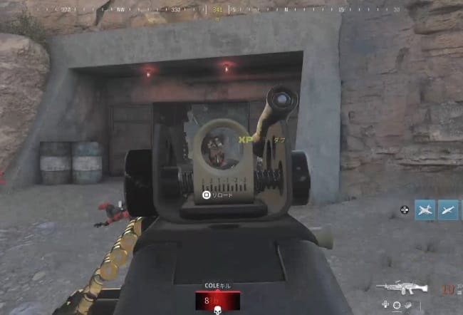 COD MW3のBRUEN MK9で戦闘